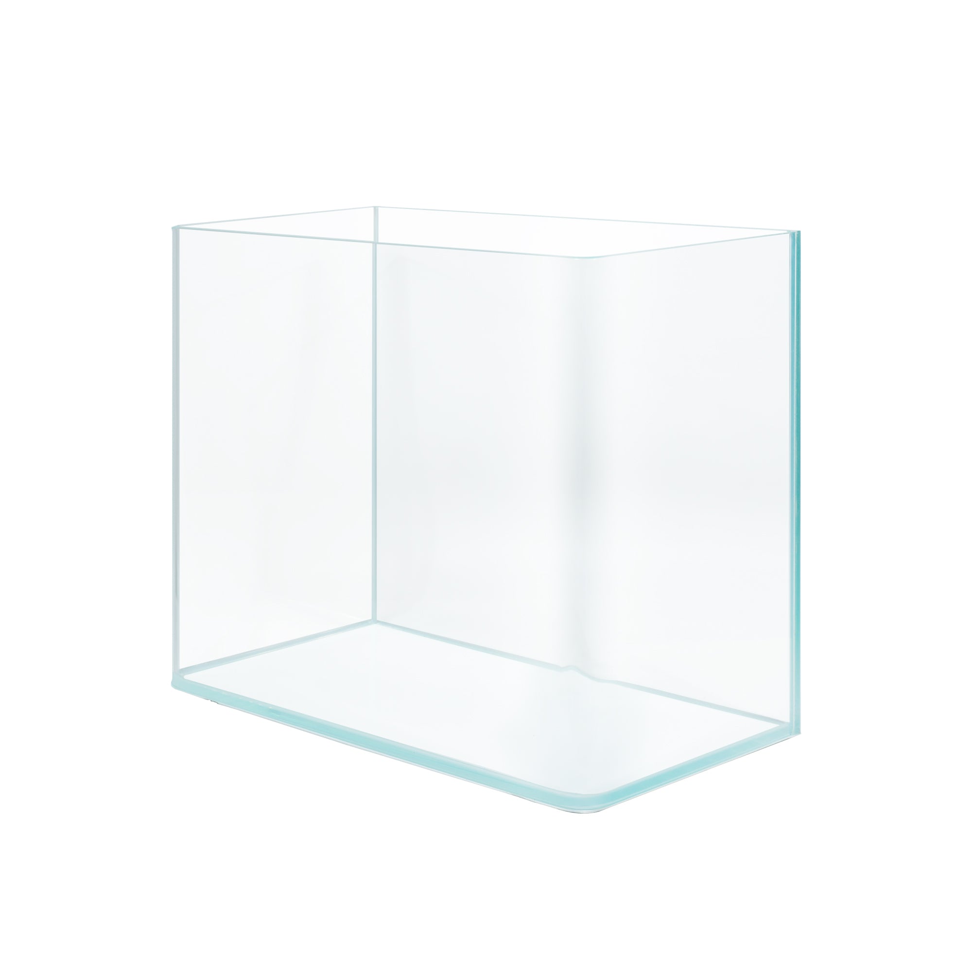 Nano Bending-Edge Glass Rimless Aquarium, Extra Clear Low iron Glass Tank, Betta Fish Tank, Aquariums Tanks, 1.8 Gallon/5.3 Gallon