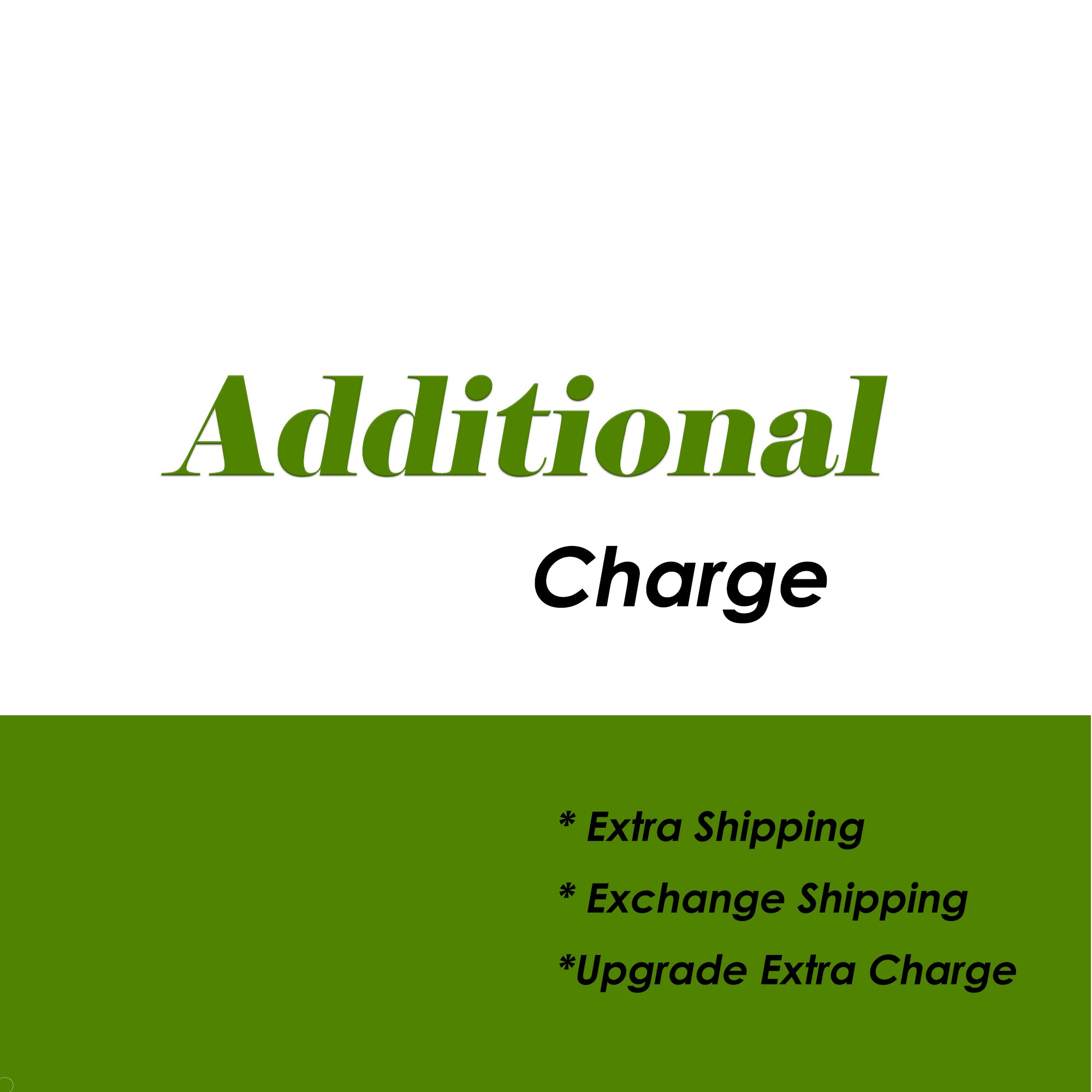 Additional Charge