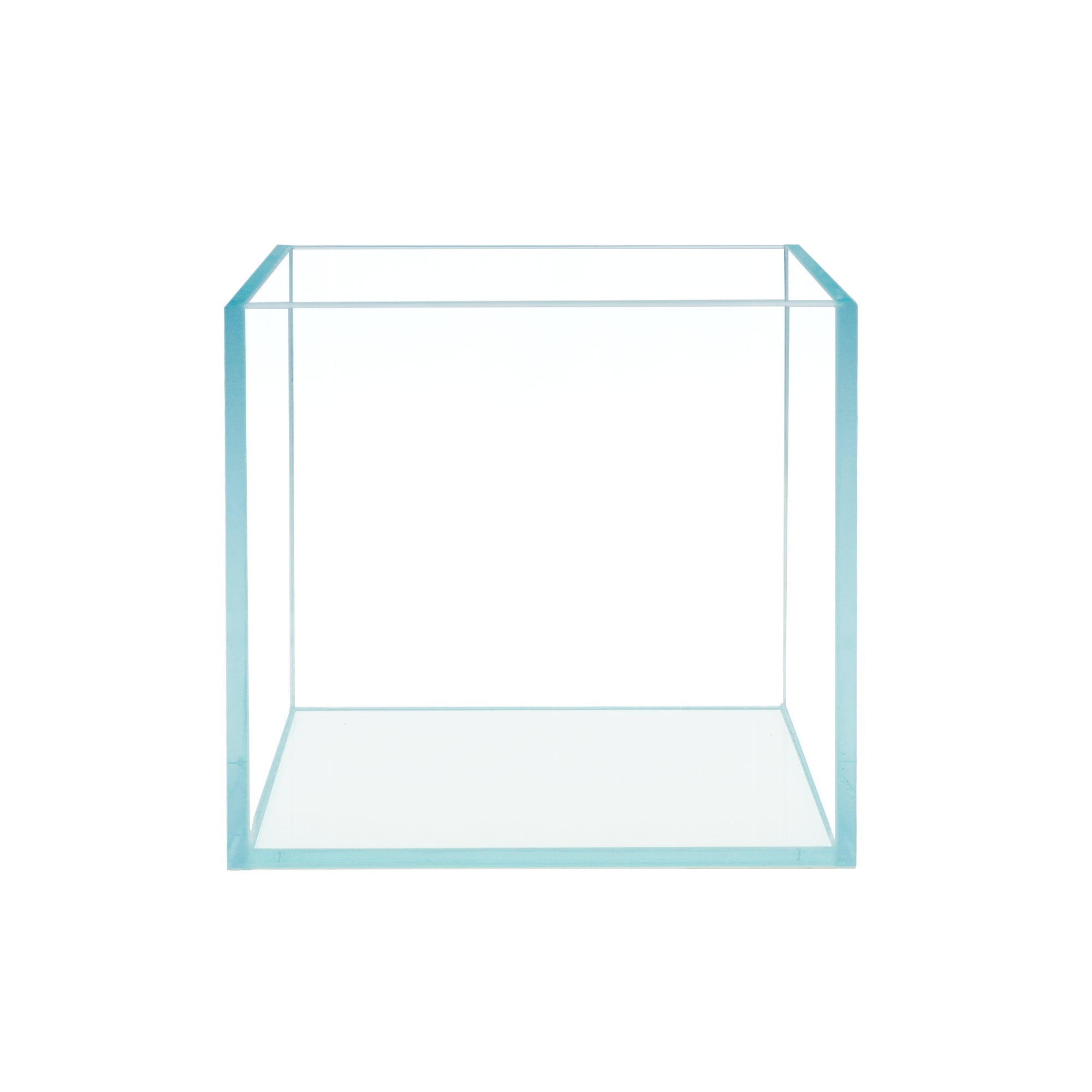 7 Gallon Cube Rimless Frameless All Glass Aquarium, Low Iron Rimless Glass Tank, 30X30X30cm, 5mm Glass