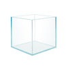 4 Gallon Cubic Rimless Frameless All Glass Aquarium, Low Iron Rimless Glass Tank, 25X25X25cm, 5mm Glass