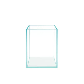 1.2 Gallon Nano Tall Rimless Frameless All Glass Aquarium, Low iron Rimless Glass Tank, 20X15X15cm, 5mm Glass