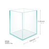 5 Gallon Nano Tall Rimless Frameless All Glass Aquarium, Low Iron Rimless Glass Tank, 30X25X25cm, 5mm Glass