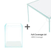 5 Gallon Nano Tall Rimless Frameless All Glass Aquarium, Low Iron Rimless Glass Tank, 30X25X25cm, 5mm Glass