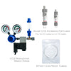 Complete Kit - VENO Elite Aquarium CO2 Regulator Single Stage w/ Inline Diffuser