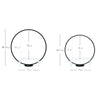 Circle Full Spectrum Plant Grow Light w/ Display Stand, for Nano Aquarium, Bonsai, Potted Plants